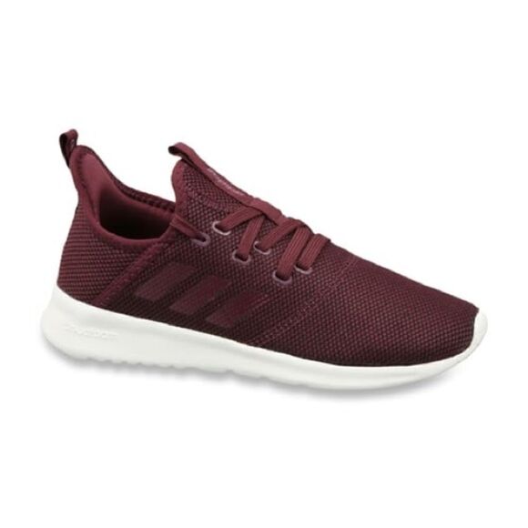 Adidas CLOUDFOAM Burgundy Tennis Shoe Size 6.  B60 - Picture 1 of 10